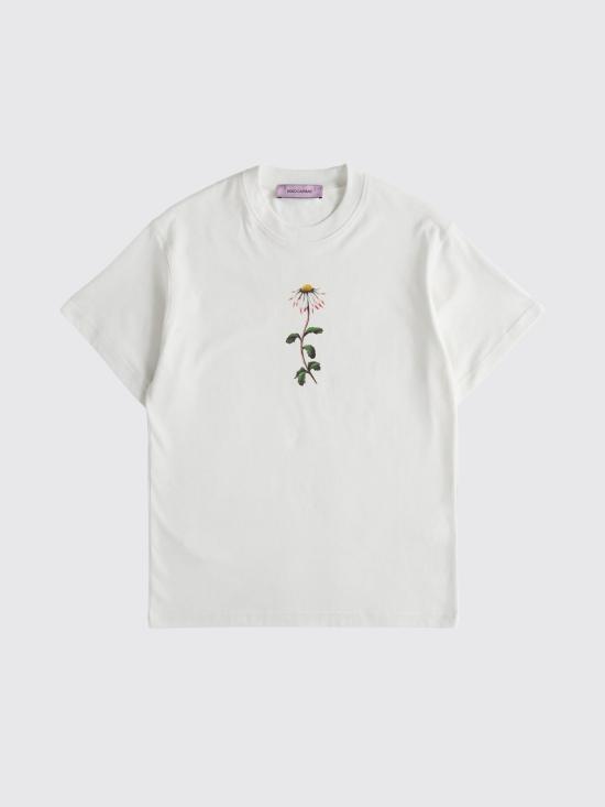 26SS 마카파니 반팔 티셔츠 M26E1ACJR015UN02101 White - MACCAPANI