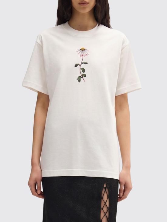 26SS 마카파니 반팔 티셔츠 M26E1ACJR015UN02101 White