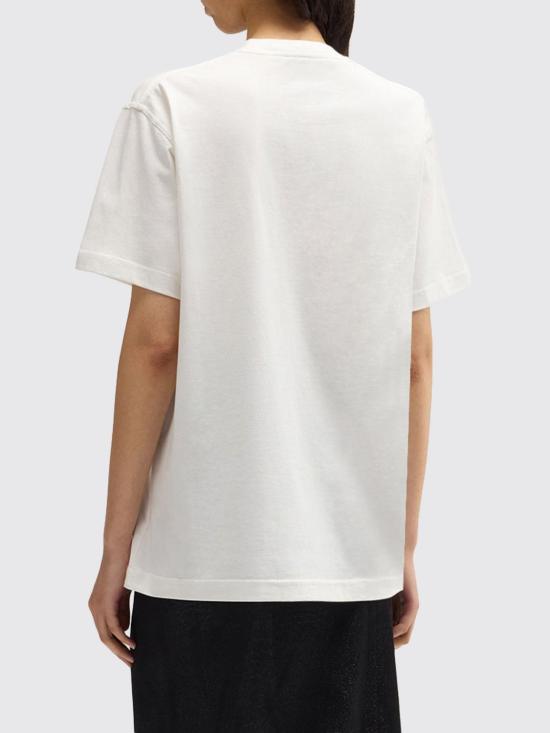 26SS 마카파니 반팔 티셔츠 M26E1ACJR015UN02101 White - MACCAPANI