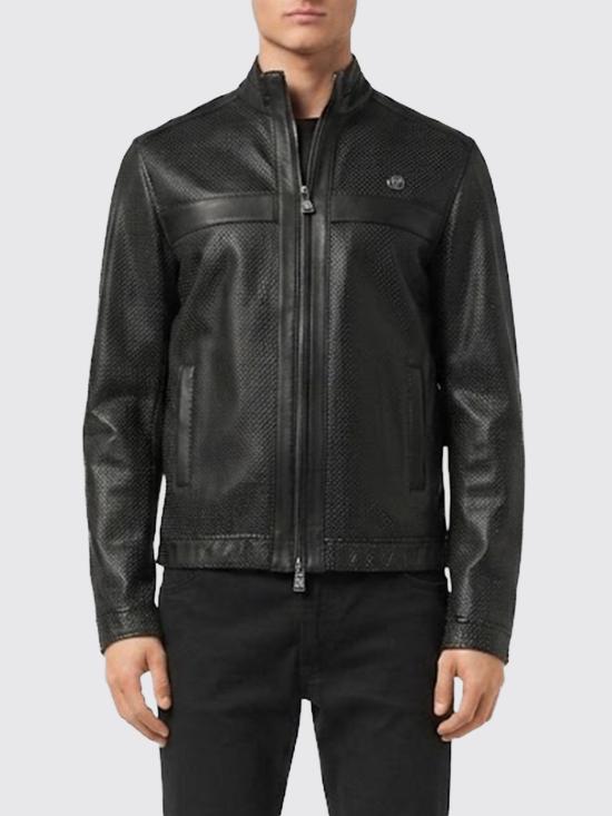 26SS 빌리어네어 가죽 자켓 IAECMLB1948BLE029N 02 Black