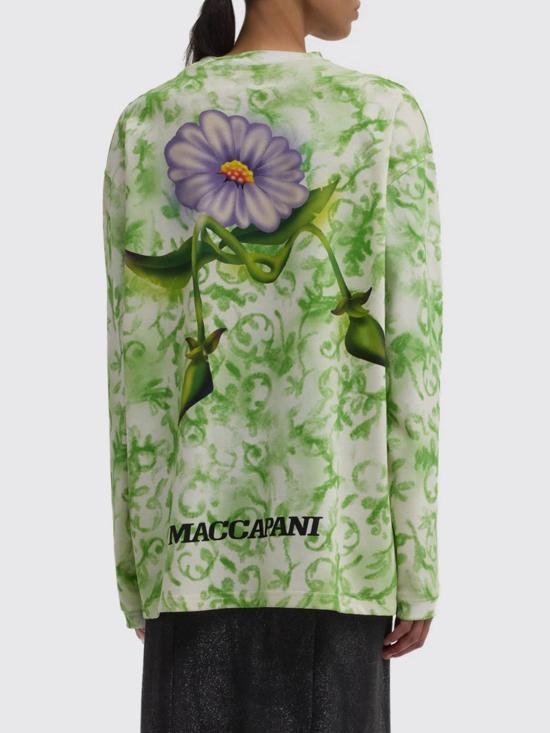 26SS 마카파니 긴팔 티셔츠 24IM2M0F0806340S15X White - MACCAPANI