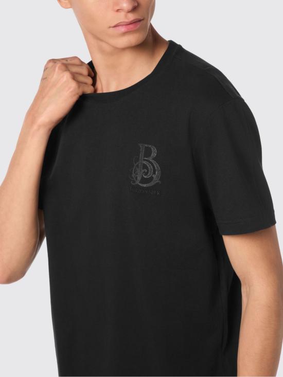 26SS 빌리어네어 반팔 티셔츠 IAECMTK8184BTE014N 02 Black - BILLIONAIRE