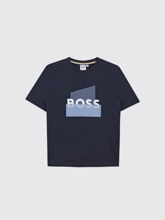 26SS [키즈] 보스 티셔츠 J52978 849 Blue