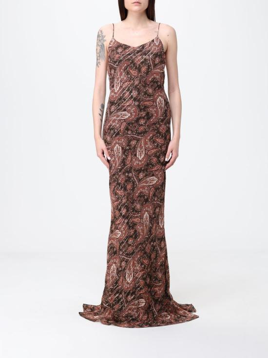 26SS 안다마네 롱 원피스 TM190131BTNV143 873 Multicolor