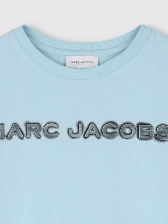 26SS [키즈] 마크제이콥스 티셔츠 W60755 77B Gnawed Blue - MARC JACOBS