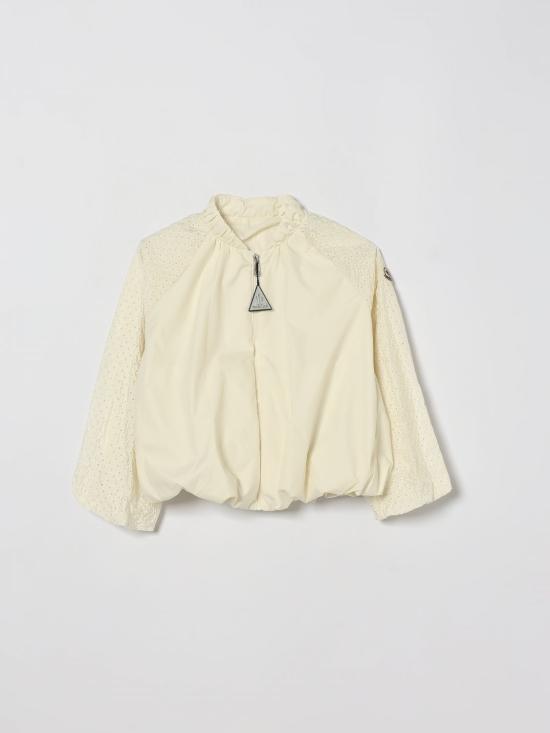 26SS [키즈] 몽클레어 캐주얼 자켓 1A00098597YW 034 Yellow Cream