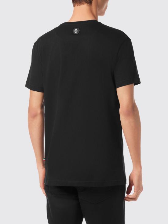 26SS 빌리어네어 반팔 티셔츠 IAECMTK8310BTE014N 02 Black - BILLIONAIRE