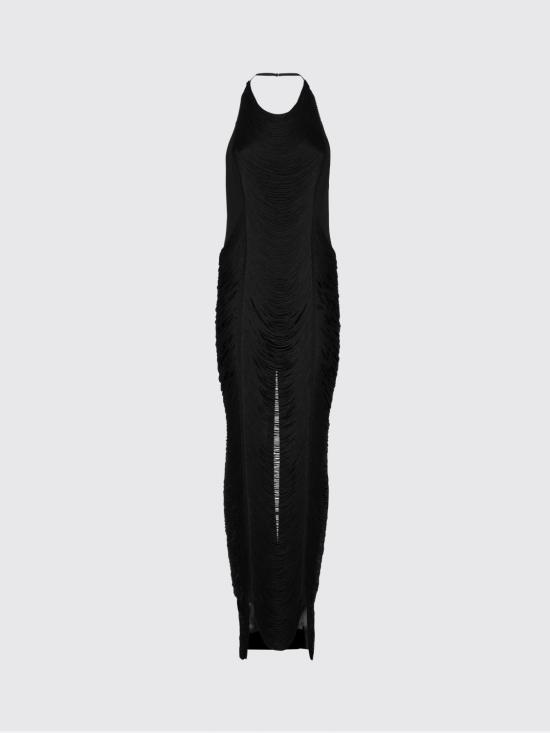 26SS 필립 플레인 롱 원피스 AADCWRG3157PTE003N 02 Black - PHILIPP PLEIN