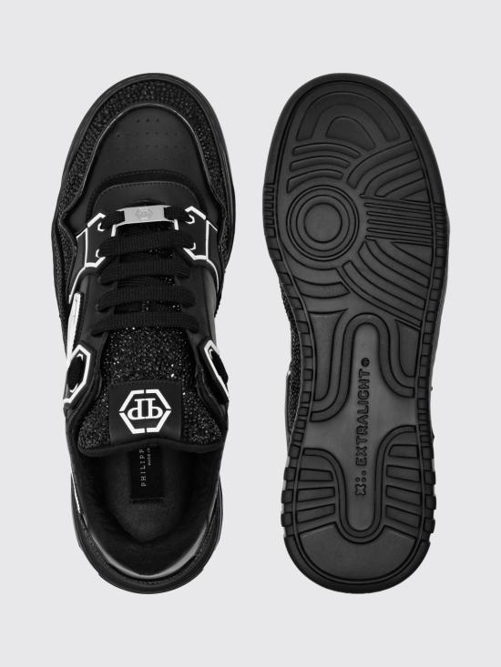26SS 필립 플레인 스니커즈 SAESMSC4015PLE010N 0202 Black - PHILIPP PLEIN