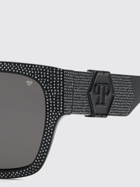 26SS 필립 플레인 선글라스 SACAMES0150PXV086N 02 Black - PHILIPP PLEIN