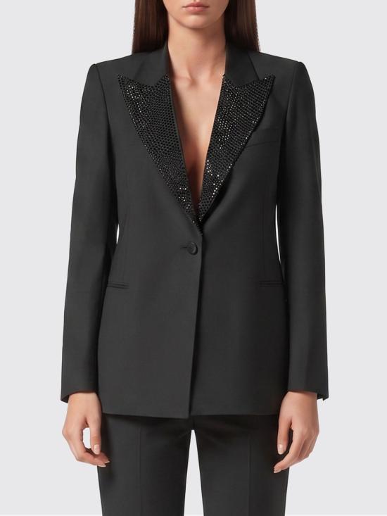 26SS 필립 플레인 수트 자켓 SAECWRF0662PTE076N 02 Black
