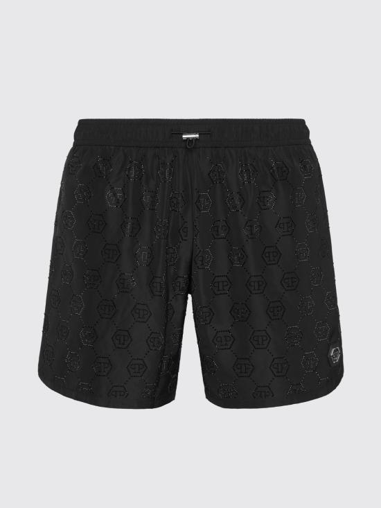 26SS 필립 플레인 스윔팬츠 SAECMMT0382PNY002N 02 Black - PHILIPP PLEIN