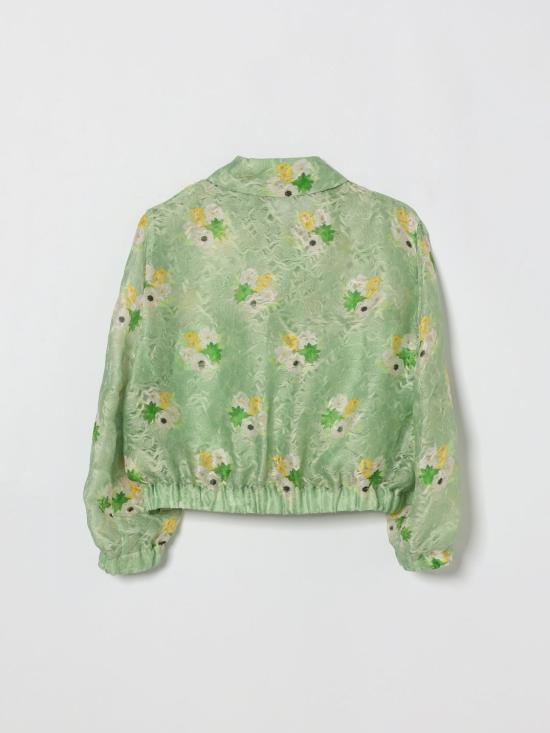 26SS [키즈] 펜디 캐주얼 자켓 JFA229AY8F F1AL8 Green - FENDI