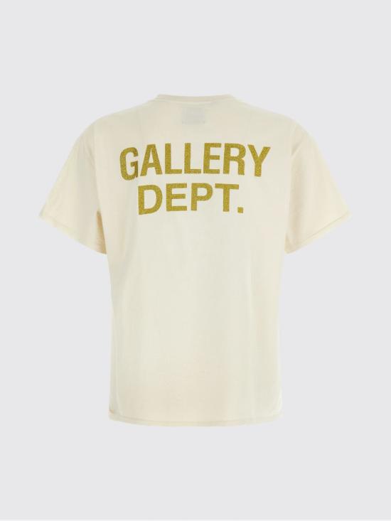 26SS 갤러리 디파트먼트 포스트 그래픽 티셔츠 TOP008 LIGHTARCHIVALWHITE Beige - GALLERY DEPT