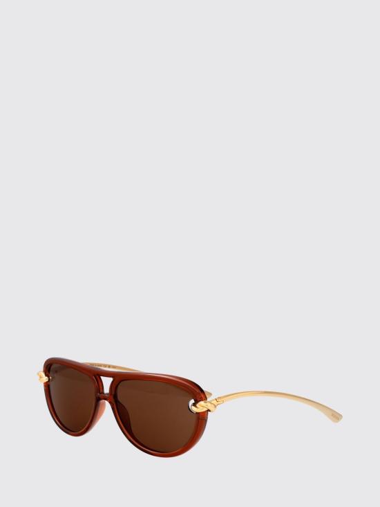 26SS 보테가베네타 선글라스 BV1418S 004 Brown - BOTTEGA VENETA