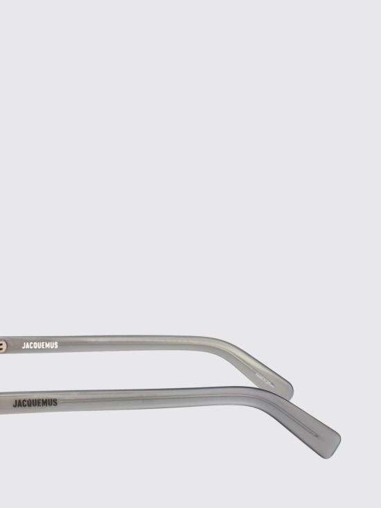 26SS 자크뮈스 선글라스 JAC55C6SUN METALLIC GREY MATT BLACK Grey - JACQUEMUS