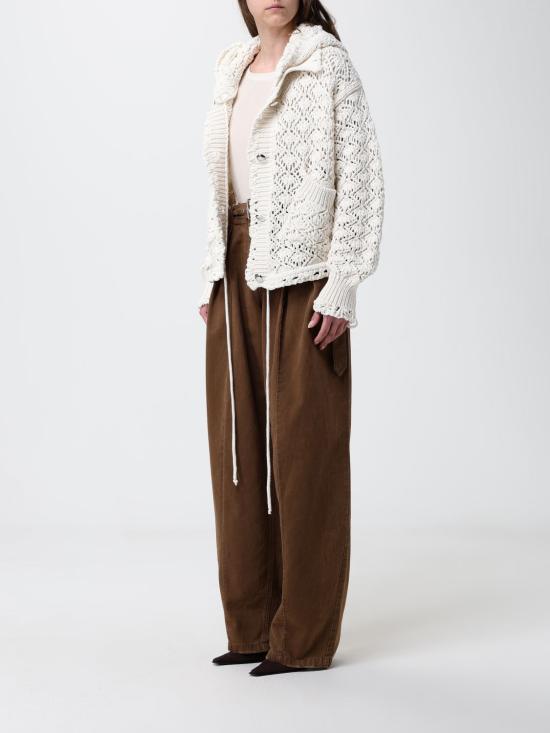 26SS 블루마린 스웨터 P622B110A N0103 White - BLUMARINE