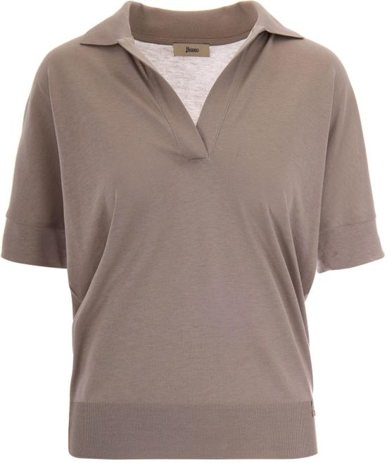 26SS 에르노 폴로 티셔츠 JPL00113D520562600 TAUPE