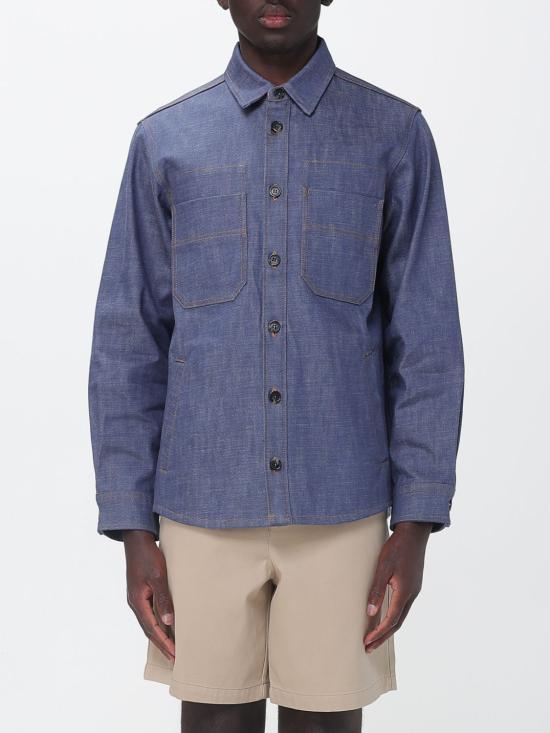 26SS 아페쎄 긴팔 셔츠 COHLXM32027 IAA Blue