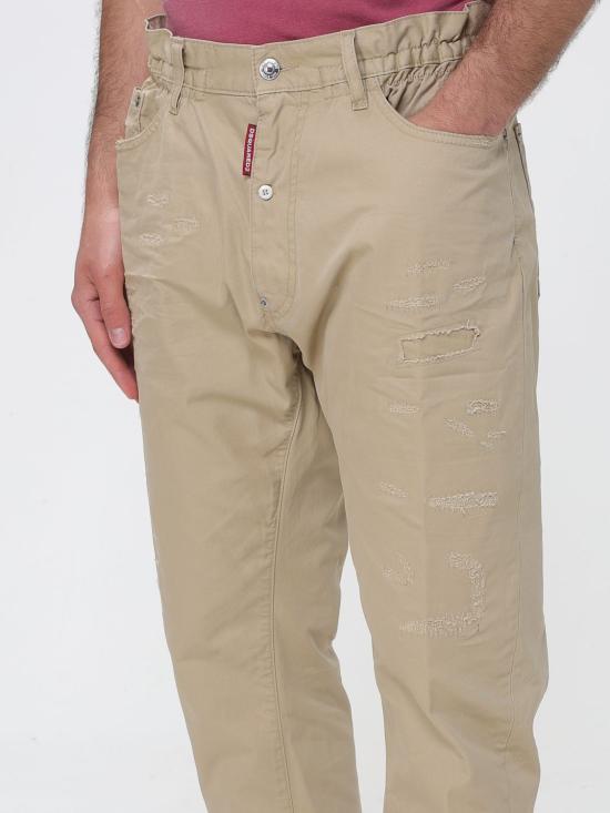 26SS 디스퀘어드2 스트레이트 팬츠 S74KB1112S41794 131 Natural - DSQUARED2
