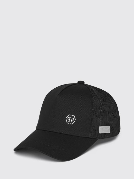 26SS 필립 플레인 볼캡 PAEAUAC0640PTE003N 02 Black