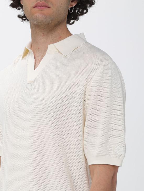 26SS 세인트바쓰 폴로 티셔츠 SLO0009 00095L Cream - MC2 SAINT BARTH