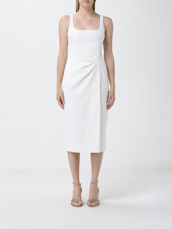 26SS 블루마린 롱 원피스 P622A782A N0103 White