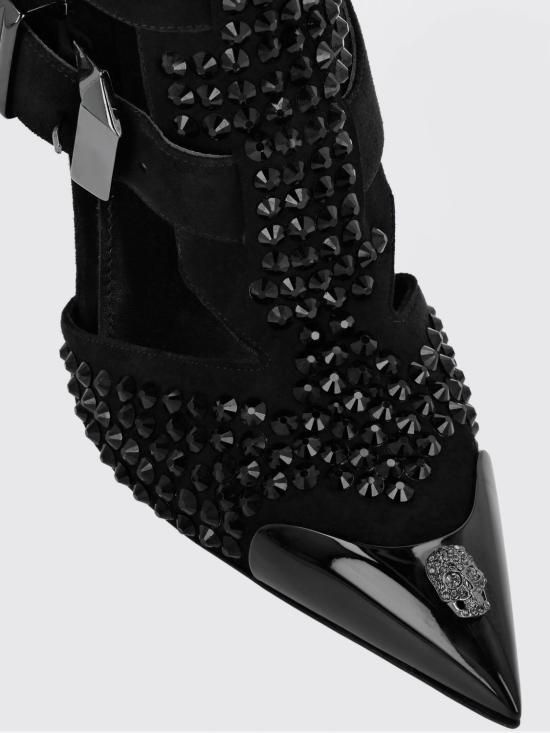 26SS 필립 플레인 힐/펌프스 AADSWSA0707PLE009N 0202 Black - PHILIPP PLEIN