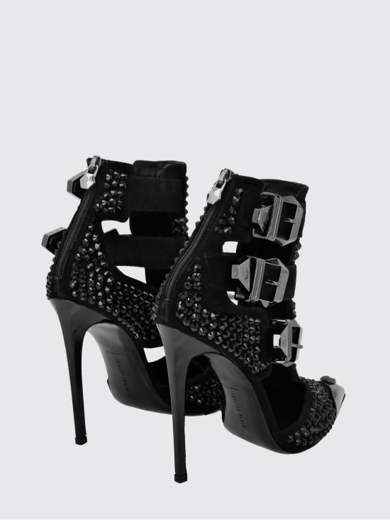 26SS 필립 플레인 힐/펌프스 AADSWSA0707PLE009N 0202 Black - PHILIPP PLEIN