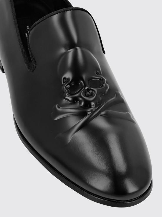 26SS 필립 플레인 로퍼 FADSMSB0786PLE010N 02 Black - PHILIPP PLEIN