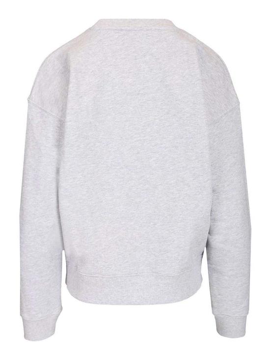  메종키츠네 긴팔 티셔츠 PW00314KM03410357 LIGHT GREY MELANGE WHITE DOM - MAISON KITSUNE