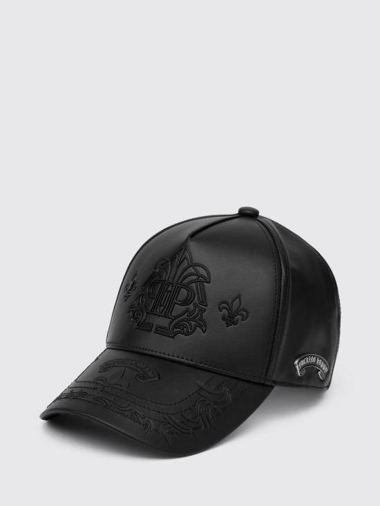 26SS 필립 플레인 볼캡 SAEAUAC0508PXV074N 02 Black