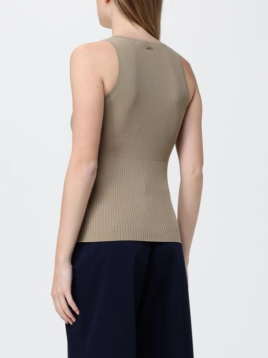 26SS 막스마라 기로 비스코스 탱크 탑 2611361032600 010 Sage - MAX MARA