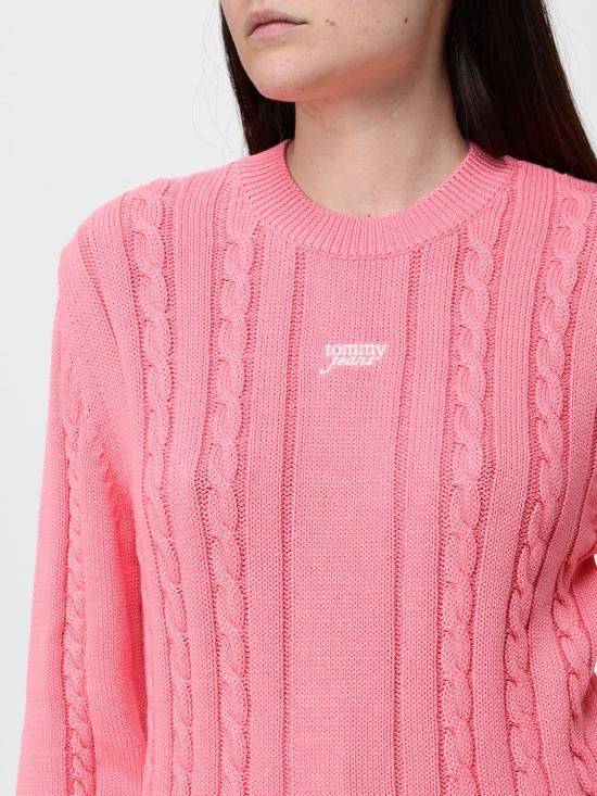 26SS 토미진 스웨터 DW0DW22301 TIE Coral - TOMMY JEANS