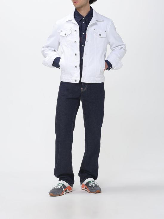 26SS 디스퀘어드2 자켓 S74AM1673S39781 100 White - DSQUARED2