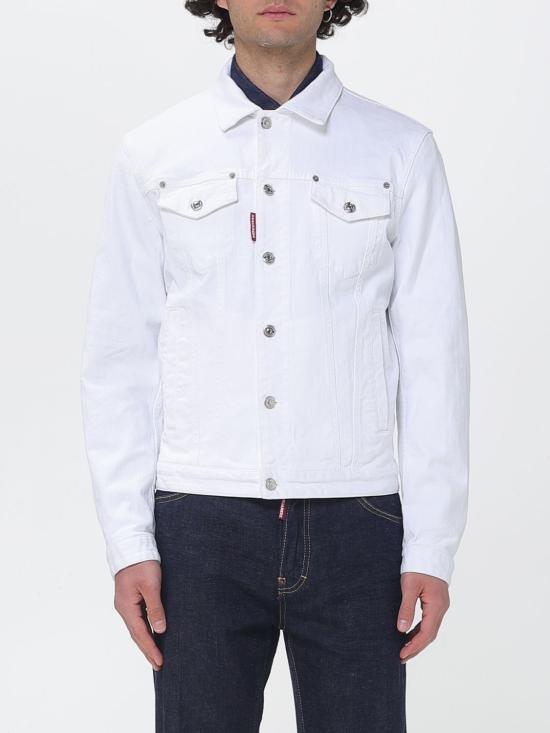 26SS 디스퀘어드2 자켓 S74AM1673S39781 100 White