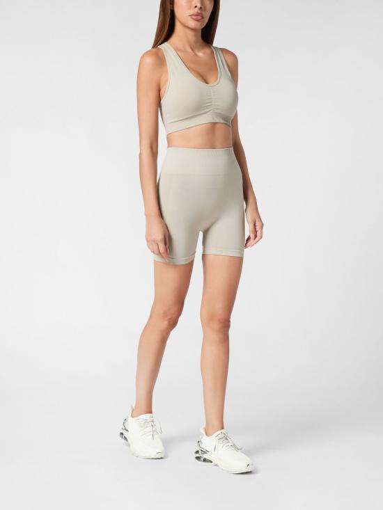 26SS 플레인스포츠 트레이닝 티셔츠 SAECWJU0081STE003N 72 Grey - PLEIN SPORT