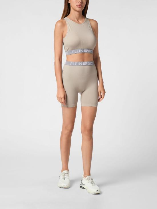 26SS 플레인스포츠 숏팬츠 SAECWJT2058STE003N 72 Grey - PLEIN SPORT