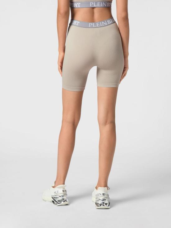 26SS 플레인스포츠 숏팬츠 SAECWJT2058STE003N 72 Grey - PLEIN SPORT
