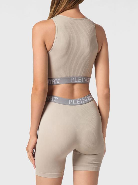 26SS 플레인스포츠 트레이닝 티셔츠 SAECWJU0084STE003N 72 Grey - PLEIN SPORT