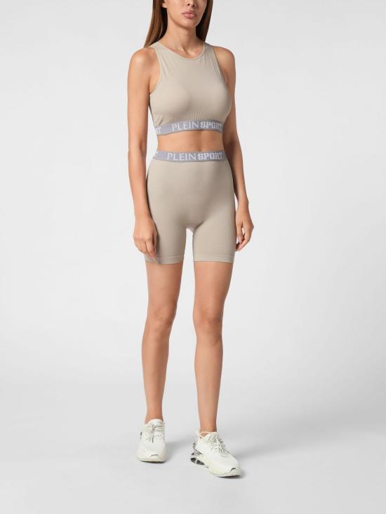 26SS 플레인스포츠 트레이닝 티셔츠 SAECWJU0084STE003N 72 Grey - PLEIN SPORT
