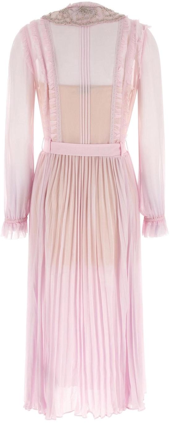 26SS 셀프 포트레이트 롱 원피스 RS26034MP PINK - SELF PORTRAIT