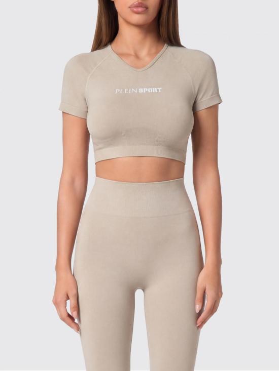 26SS 플레인스포츠 트레이닝 티셔츠 SAECWTK3566STE003N 72 Grey