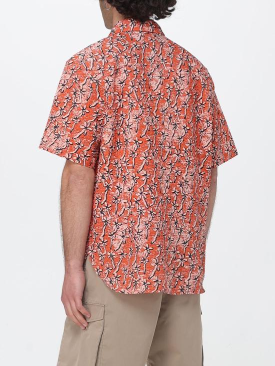 26SS 폴 스미스 반팔 셔츠 M2R896ZV22656 16 Orange - PAUL SMITH