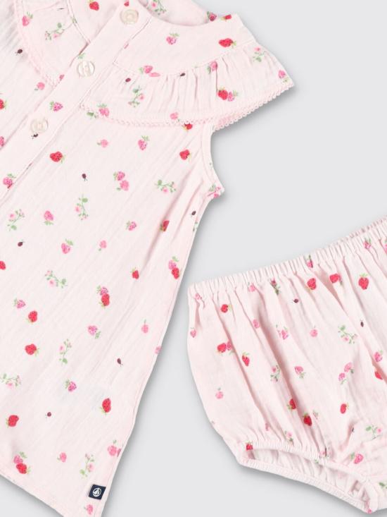 26SS [키즈] 쁘띠바또 원피스 A0F1G 01 Pink - PETIT BATEAU