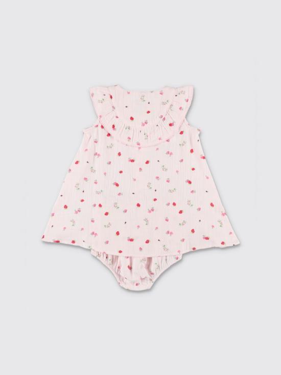 26SS [키즈] 쁘띠바또 원피스 A0F1G 01 Pink - PETIT BATEAU