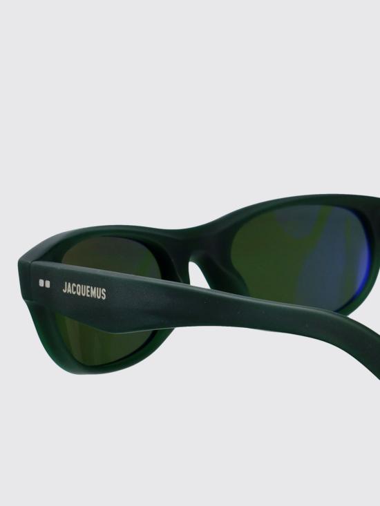26SS 자크뮈스 선글라스 JAC63C2SUN MATT GREEN SILVER Green - JACQUEMUS