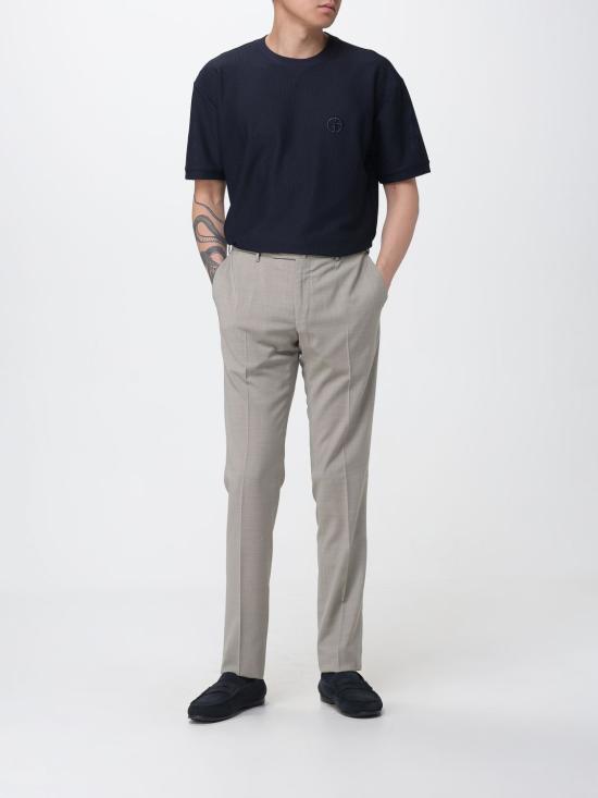 26SS 조르지오 아르마니 반팔 티셔츠 GM003035TE10045 UB109 Black - GIORGIO ARMANI