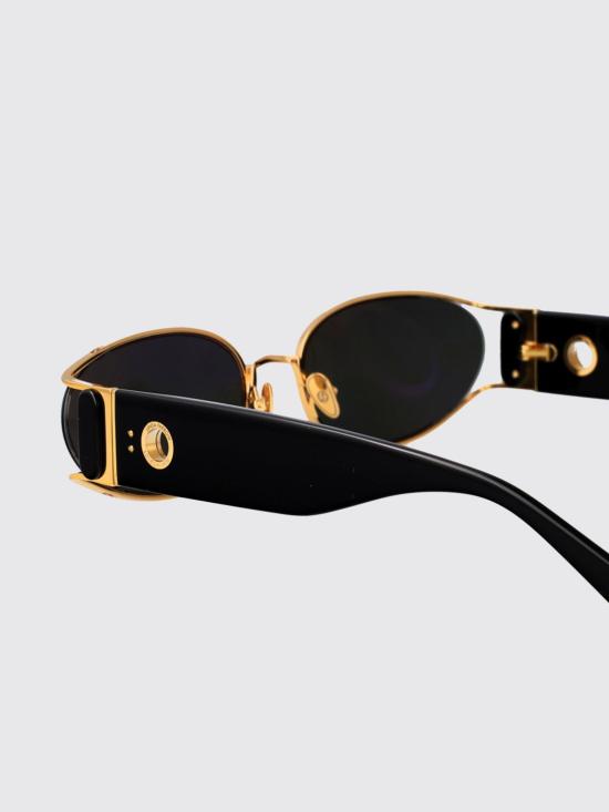 26SS 린다페로우 선글라스 LFL1157C1 YELLOWGOLD BLACK GREY Gold - LINDA FARROW