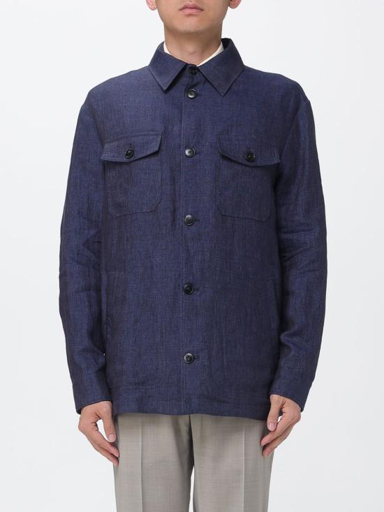 26SS 카날리 자켓 O30528AE05958 302 Blue